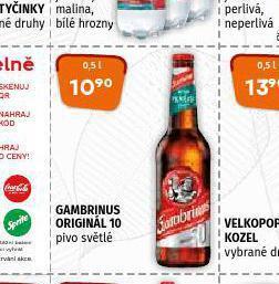 Terno Pivo gambrinus originál nabídka