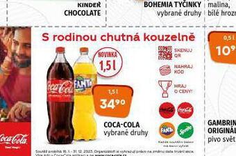 Terno Coca cola, fanta nabídka