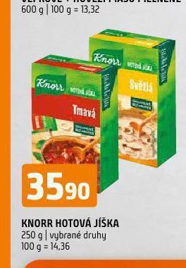 Terno Knorr hotová jíška nabídka