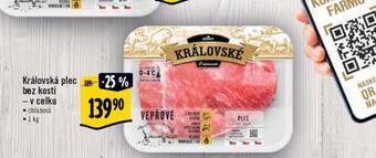 Královská plec bez kosti