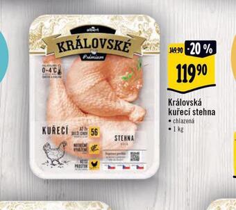 Albert Královská kuřecí stehna nabídka