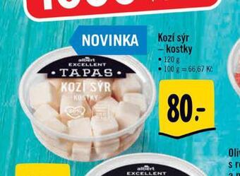 Albert Kozí sýr - kostky nabídka