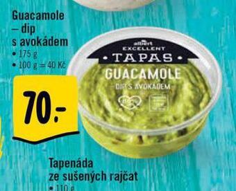 Albert Guacamole - dip s avokádem nabídka