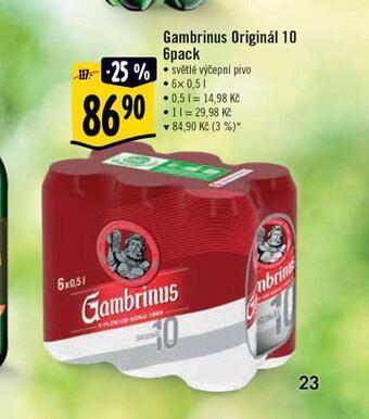 Albert Pivo gambrinus originál nabídka