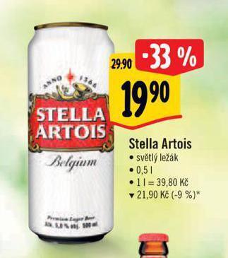 Albert Pivo stella artois nabídka