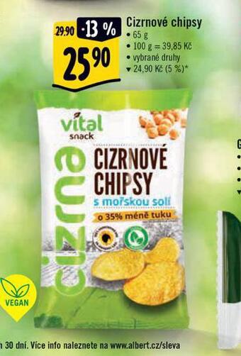 Albert Cizrnové chipsy nabídka