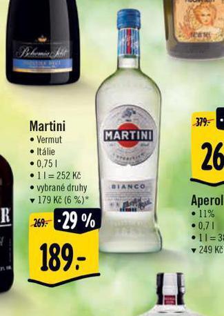 Albert Martini nabídka