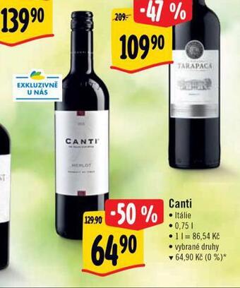 Albert Canti nabídka