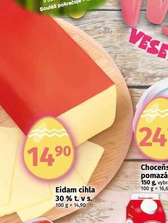 Coop Eidam cihla 30% nabídka