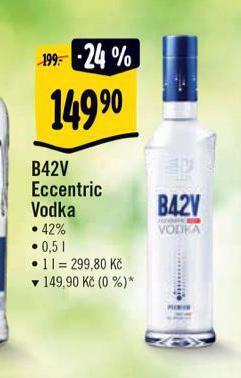 Albert B42v eccentric vodka nabídka