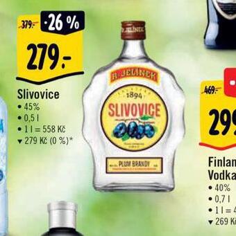 Albert Slivovice nabídka