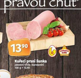 Coop Kuřecí prsní šunka nabídka