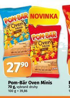 Coop Pom bär oven minis nabídka