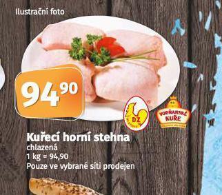 Coop Kuřecí horní stehna nabídka