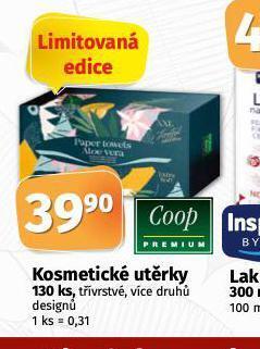 Coop Kosmetické utěrky nabídka
