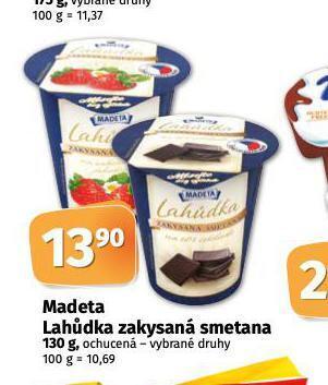 Coop Madeta lahůdka zakysaná smetana nabídka
