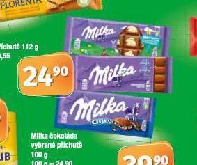 Coop Milka čokoláda nabídka