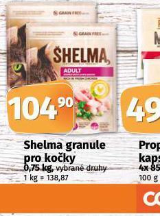 Coop Shelma granule pro kočky nabídka