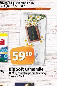 Coop Big soft camomile toaletní papír nabídka