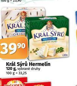 Coop Král sýrů hermelín nabídka