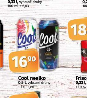 Coop Cool nealko nabídka
