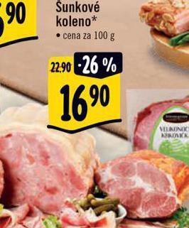 Albert Šunkové koleno nabídka