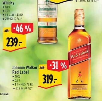 Albert Johnnie walker red label nabídka