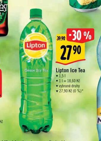 Albert Lipton ice tea nabídka