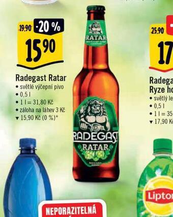 Albert Pivo radegast ratar nabídka