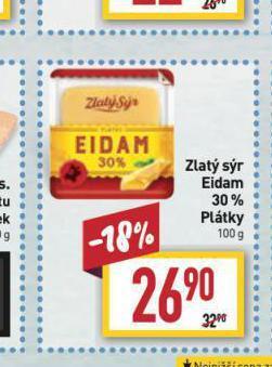 Billa Eidam sýr nabídka