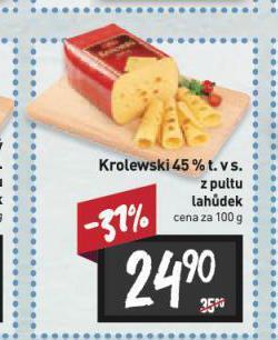 Billa Krolewski sýr nabídka