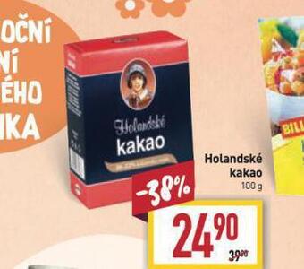Billa Holandské kakao nabídka