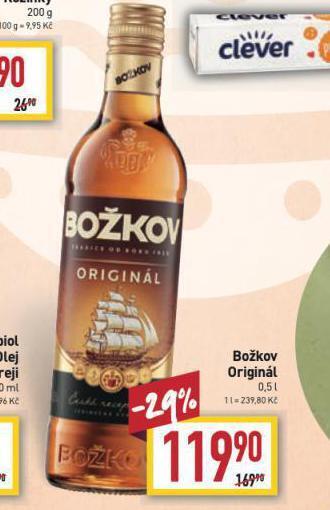 Billa Božkov originál nabídka