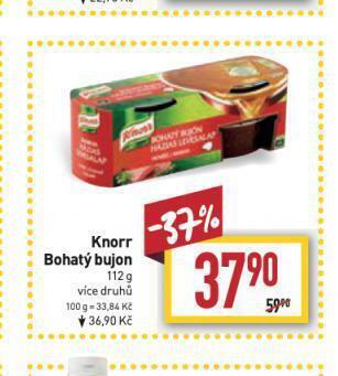 Billa Knorr bohatý bujón nabídka