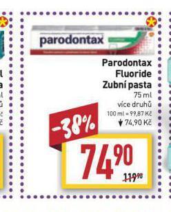 Billa Parodontax zubní pasta nabídka
