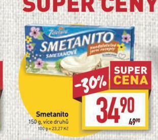 Billa Smetanito nabídka