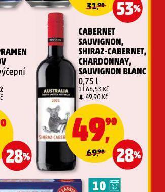 Penny Market Cabernet sauvignon nabídka