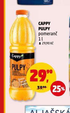 Penny Market Cappy pulpy nabídka