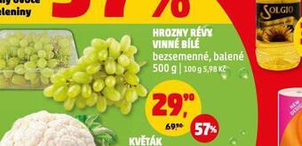 Penny Market Hrozny révy vinné bílé nabídka