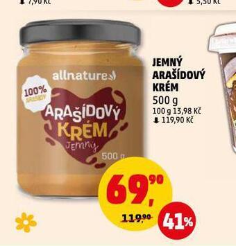 Penny Market Jemný arašídový krém nabídka
