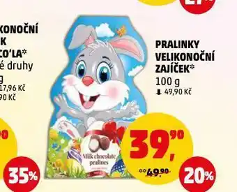 Pralinky velikonoční zajíček