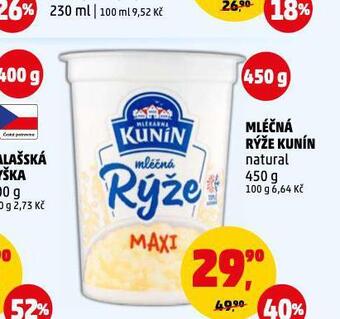 Penny Market Mléčná rýže kunín nabídka