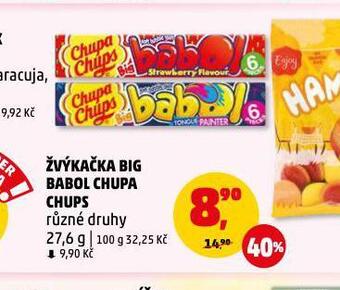 Penny Market Žvýkačka big babol chupa chups nabídka
