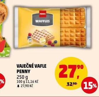 Penny Market Vaječné vafle penny nabídka