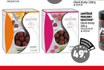 Penny Market Lanýžové pralinky selection nabídka