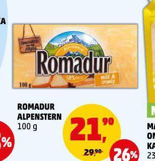 Penny Market Romadur alpenstern nabídka