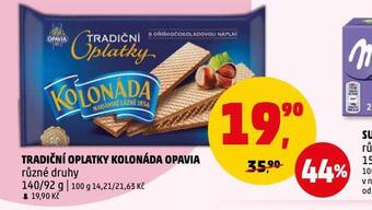 Penny Market Tradiční oplatky kolonáda opavia nabídka