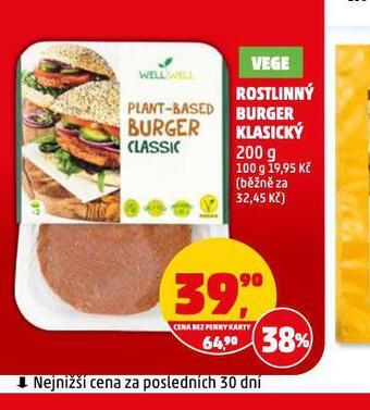Penny Market Rostlinný burger klasický nabídka