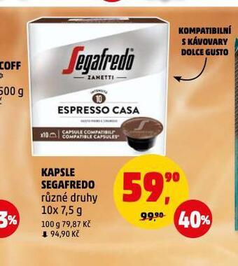 Penny Market Kapsle segafredo nabídka