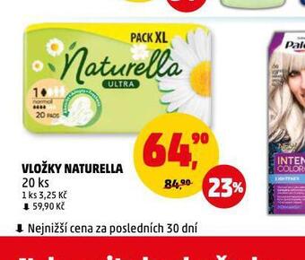 Penny Market Vložky naturella nabídka